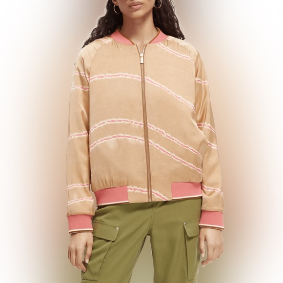 Scotch & Soda Jackets & Blazers - 79- Scotch & Soda Printed reversible padded bomber jacket XS